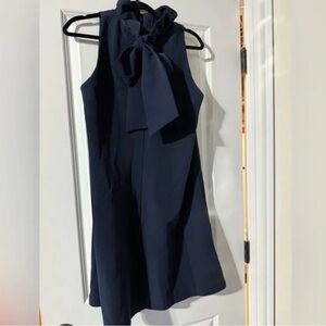 Tuckernuck Navy Bow Detail Jumpsuit